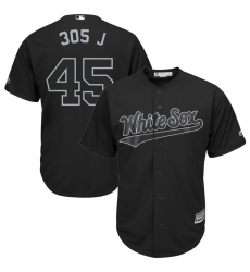 White Sox 45 Michael Jordan 305 J Black 2019 Players Weekend Player Jersey White Sox 45 Michael Jordan 305 J Black 2019 Players Weekend Player Jersey