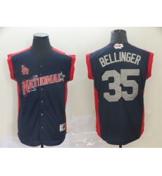 National League 35 Cody Bellinger Navy 2019 MLB all star Game Workout Player Jersey National League 35 Cody Bellinger Navy 2019 MLB all star Game Workout Player Jersey