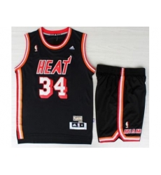 Miami Heat 34 Ray Allen Black Hardwood Classics Revolution 30 NBA Jerseys Short Suit Miami Heat 34 Ray Allen Black Hardwood Classics Revolution 30 NBA Jerseys Short Suit