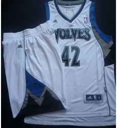 Minnesota Timberwolves 42 Kevin Love White Revolution 30 Swingman NBA Suits Minnesota Timberwolves 42 Kevin Love White Revolution 30 Swingman NBA Suits