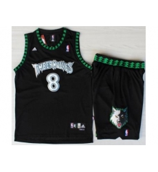 Minnesota Timberwolves 8 Latrell Sprewell Black Swingman NBA Jerseys Short Suits Minnesota Timberwolves 8 Latrell Sprewell Black Swingman NBA Jerseys Short Suits
