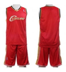 aCleveland Cavaliers Blank Red Jerseys&Shorts aCleveland Cavaliers Blank Red Jerseys&Shorts