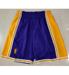 Lakers Purple Gold Shorts Lakers Purple Gold Shorts