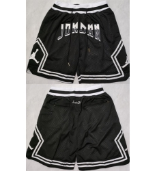 Men Michael Jordan Black Shorts Men Michael Jordan Black Shorts