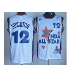 NBA 95 All Star #12 Stockton white NBA 95 All Star #12 Stockton white