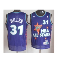 NBA 95 All Star #31 Miller Purple Jerseys NBA 95 All Star #31 Miller Purple Jerseys