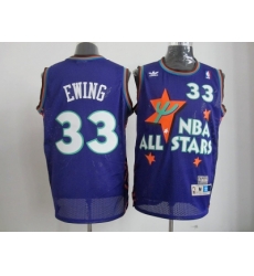 NBA New York Knicks #33 Patrick Ewing 95 All Star #33 Ewing Purple Jerseys NBA New York Knicks #33 Patrick Ewing 95 All Star #33 Ewing Purple Jerseys