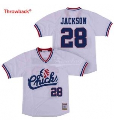 #28 Bo Jackson Chicks Movie Jersey #28 Bo Jackson Chicks Movie Jersey