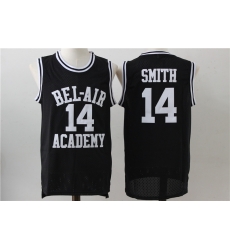 Men Bel Air Academy 14 Will Smith Black Stitched Movie Jersey Men Bel Air Academy 14 Will Smith Black Stitched Movie Jersey