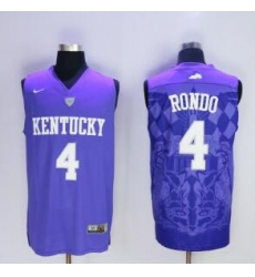Ncaa Rajon rondo Kentucky wildcats college basketball jersey Ncaa Rajon rondo Kentucky wildcats college basketball jersey