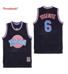 Tune Squad Space Movie jersey 6 Black Yosemite Tune Squad Space Movie jersey 6 Black Yosemite