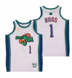 space jam Bugs Bunny 1 White Film Jersey space jam Bugs Bunny 1 White Film Jersey