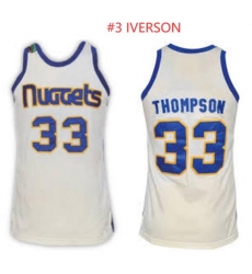 Men Denver Nuggets #3 Allen Iverson Jersey Men Denver Nuggets #3 Allen Iverson Jersey