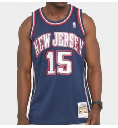 Men New Jersey 15 Vince Carter Blue Jersey Men New Jersey 15 Vince Carter Blue Jersey
