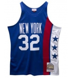Men New York #32 Blue White Stitched Jesey Men New York #32 Blue White Stitched Jesey