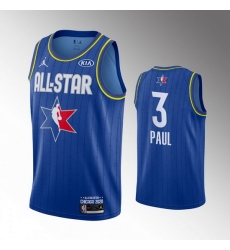 Thunder 3 Chris Paul Blue 2020 NBA All Star Jordan Brand Swingman Jersey Thunder 3 Chris Paul Blue 2020 NBA All Star Jordan Brand Swingman Jersey