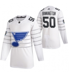 Blues 50 Jordan Binnington White 2020 NHL All Star Game Adidas Jersey Blues 50 Jordan Binnington White 2020 NHL All Star Game Adidas Jersey