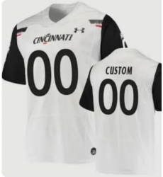 Men Women Youth Cincinnati Bearcats White Customized Jersey Men Women Youth Cincinnati Bearcats White Customized Jersey