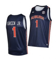 Auburn Tigers Wendell Green Jr. Navy College Basketball 2021 22 Jersey Auburn Tigers Wendell Green Jr. Navy College Basketball 2021 22 Jersey