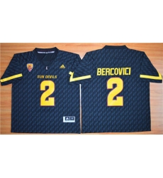 Arizona State Sun Devils #2 Mike Bercovici New Black Stitched NCAA Jersey Arizona State Sun Devils #2 Mike Bercovici New Black Stitched NCAA Jersey