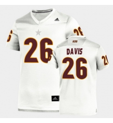 Men Arizona State Sun Devils Keith Davis Replica White Football Jersey Men Arizona State Sun Devils Keith Davis Replica White Football Jersey