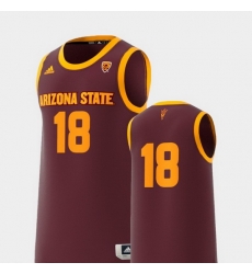 Men Arizona State Sun Devils Maroon Basketball Swingman Adidas Replica Jersey Men Arizona State Sun Devils Maroon Basketball Swingman Adidas Replica Jersey