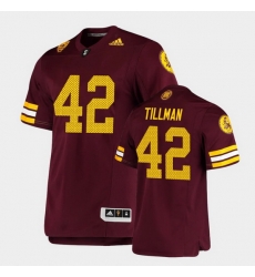 Men Arizona State Sun Devils Pat Tillman Premier Maroon Football Jersey Men Arizona State Sun Devils Pat Tillman Premier Maroon Football Jersey