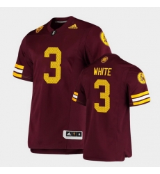 Men Arizona State Sun Devils Rachaad White Premier Maroon Football Jersey Men Arizona State Sun Devils Rachaad White Premier Maroon Football Jersey