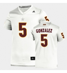 Men Arizona State Sun Devils Zane Gonzalez Replica White Football Jersey Men Arizona State Sun Devils Zane Gonzalez Replica White Football Jersey