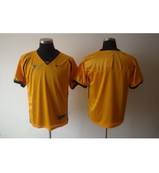 NCAA California Golden Bears Blank Yellow jersey NCAA California Golden Bears Blank Yellow jersey