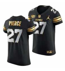 Florida Gators Dameon Pierce Black Golden Edition Jersey Florida Gators Dameon Pierce Black Golden Edition Jersey