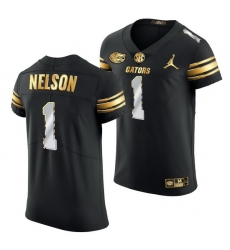 Florida Gators Reggie Nelson Black Golden Edition Jersey Florida Gators Reggie Nelson Black Golden Edition Jersey