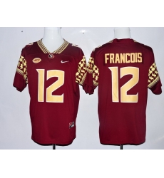 Florida State Seminoles 12 Deondre Francois Red College Football Jersey Florida State Seminoles 12 Deondre Francois Red College Football Jersey