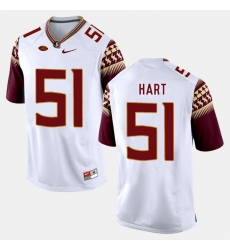 Florida State Seminoles Bobby Hart College Football White Jersey Florida State Seminoles Bobby Hart College Football White Jersey