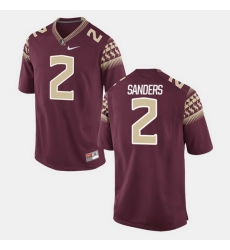 Florida State Seminoles Deion Sanders Alumni Football Game Garnet Jersey Florida State Seminoles Deion Sanders Alumni Football Game Garnet Jersey