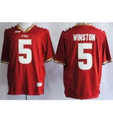 Florida State Seminoles FSU 5 Jameis Winston Red NCAA Jerseys Florida State Seminoles FSU 5 Jameis Winston Red NCAA Jerseys