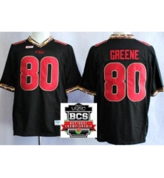 Florida State Seminoles (FSU) 80 Rashad Greene Black College Football NCAA Jerseys 2014 Vizio BCS National Championship Game Patch Florida State Seminoles (FSU) 80 Rashad Greene Black College Football NCAA Jerseys 2014 Vizio BCS National Championship Game Patch