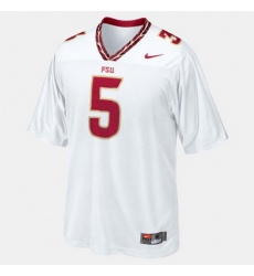 Florida State Seminoles Jameis Winston College Football White Jersey Florida State Seminoles Jameis Winston College Football White Jersey