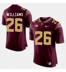 Florida State Seminoles P.J. Williams Jr. College Football Garnet Jersey Florida State Seminoles P.J. Williams Jr. College Football Garnet Jersey