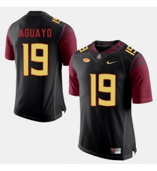 Florida State Seminoles Roberto Aguayo College Football Black Jersey Florida State Seminoles Roberto Aguayo College Football Black Jersey