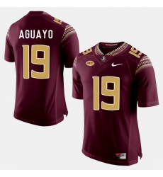 Florida State Seminoles Roberto Aguayo College Football Garnet Jersey Florida State Seminoles Roberto Aguayo College Football Garnet Jersey