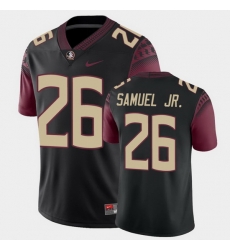 Men Florida State Seminoles Asante Samuel Jr. College Football Black Alternate Game Jersey Men Florida State Seminoles Asante Samuel Jr. College Football Black Alternate Game Jersey