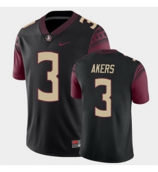 Men Florida State Seminoles Cam Akers College Football Black Alternate Game Jersey Men Florida State Seminoles Cam Akers College Football Black Alternate Game Jersey