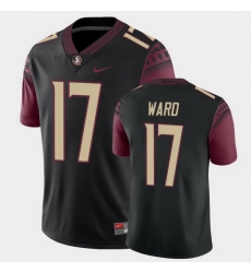 Men Florida State Seminoles Charlie Ward College Football Black Alternate Game Jersey Men Florida State Seminoles Charlie Ward College Football Black Alternate Game Jersey
