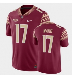 Men Florida State Seminoles Charlie Ward Game Garnet College Football Jersey Men Florida State Seminoles Charlie Ward Game Garnet College Football Jersey