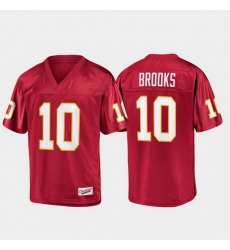 Men Florida State Seminoles Derrick Brooks 10 Garnet Champions Collection Jersey Men Florida State Seminoles Derrick Brooks 10 Garnet Champions Collection Jersey