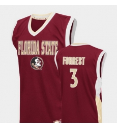 Men Florida State Seminoles Trent Forrest Red Fadeaway College Basketball Jersey Men Florida State Seminoles Trent Forrest Red Fadeaway College Basketball Jersey