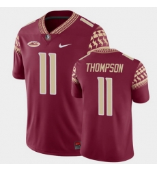 Men Florida State Seminoles Warren Thompson Game Garnet College Football Jersey Men Florida State Seminoles Warren Thompson Game Garnet College Football Jersey