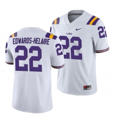 LSU Tiger Clyde Edwards Helaire White College Football Men'S Jersey LSU Tiger Clyde Edwards Helaire White College Football Men'S Jersey