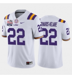 LSU Tiger Clyde Edwards Helaire White Home Men'S Jersey LSU Tiger Clyde Edwards Helaire White Home Men'S Jersey